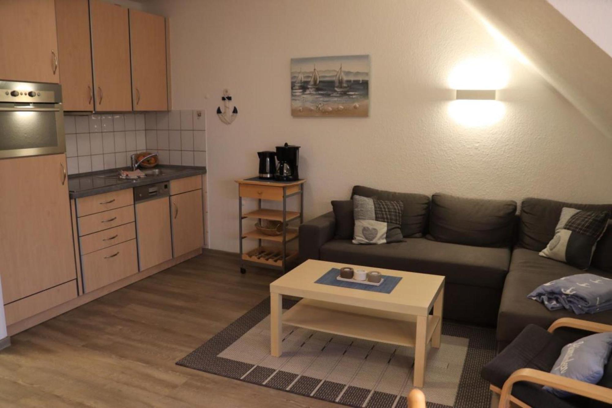 Ferienwohnung Mit Seeblick Und Schwimmbadnutzung In Куксгафен Екстер'єр фото