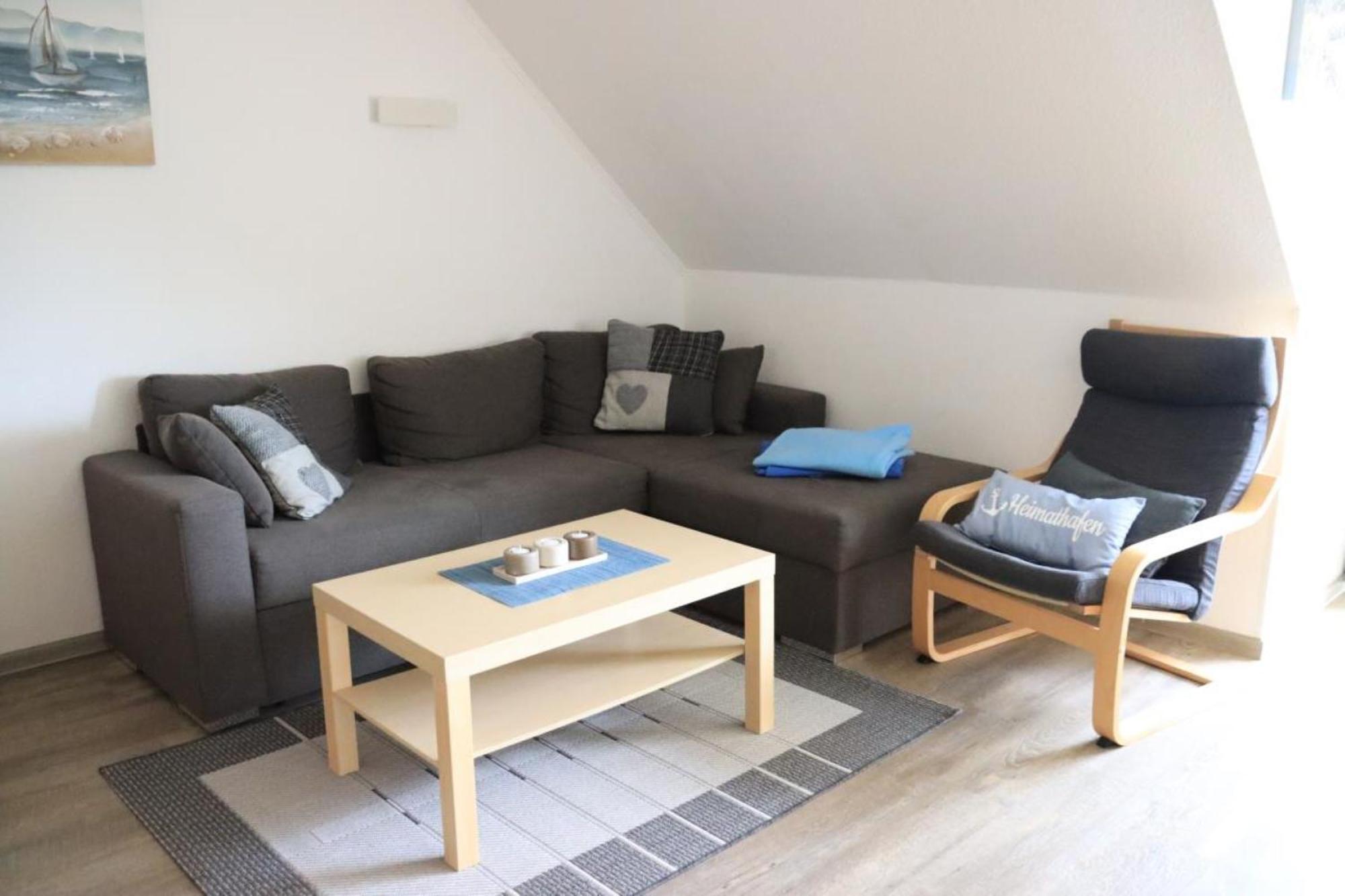 Ferienwohnung Mit Seeblick Und Schwimmbadnutzung In Куксгафен Екстер'єр фото